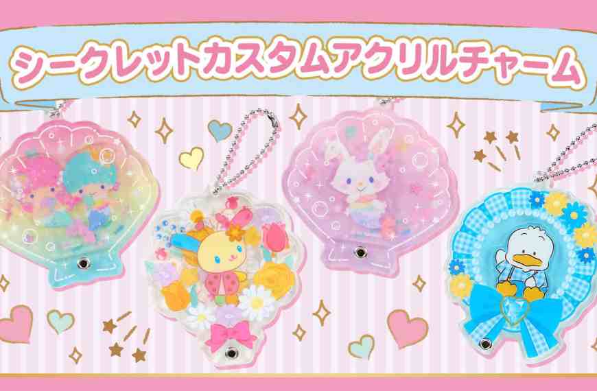 Secret Custom Acrylic Charms Collection
