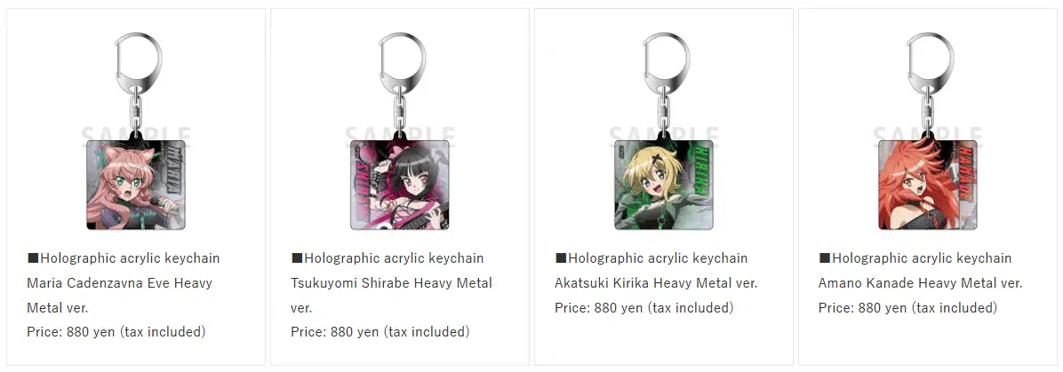 Senki Zesshou Symphogear XV pop up shop 2