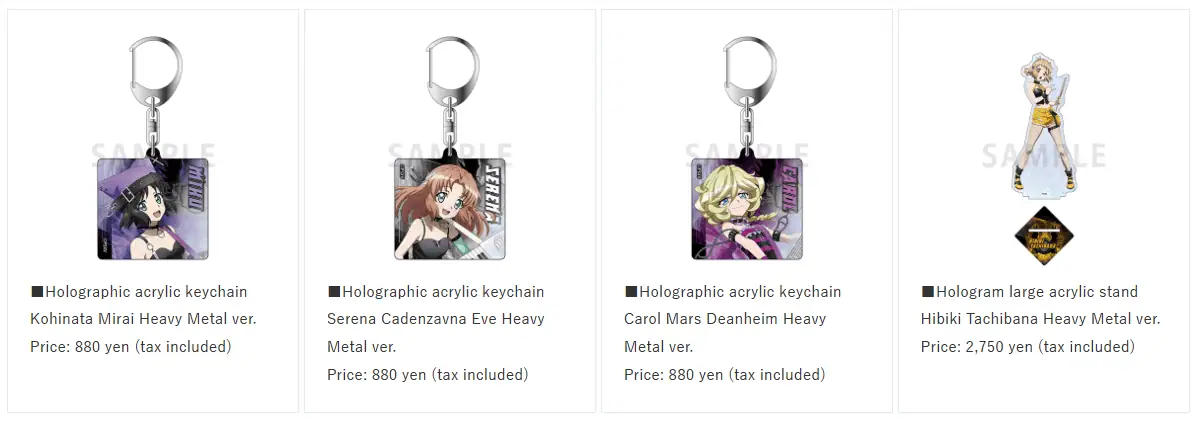 Senki Zesshou Symphogear XV pop up shop 3
