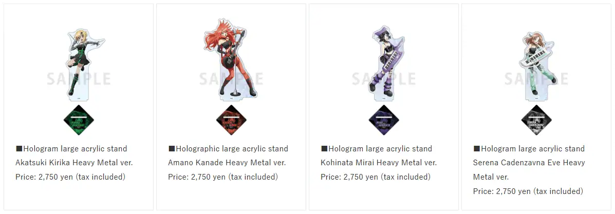 Senki Zesshou Symphogear XV pop up shop 5