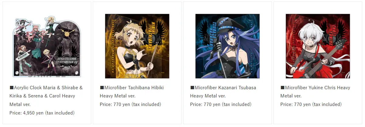 Senki Zesshou Symphogear XV pop up shop 7