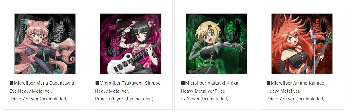 Senki Zesshou Symphogear XV pop up shop 8