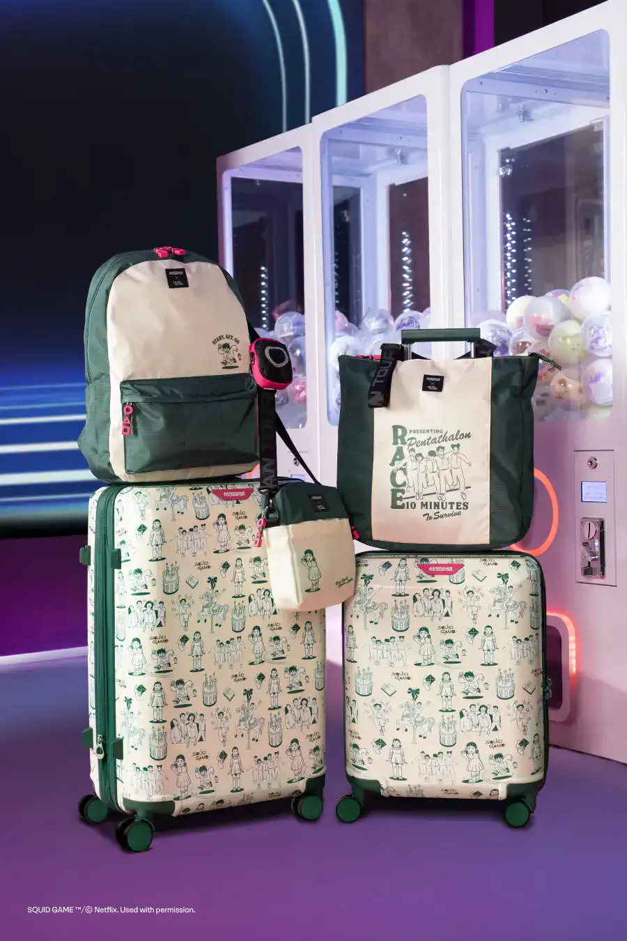 Squid Game American Tourister 4