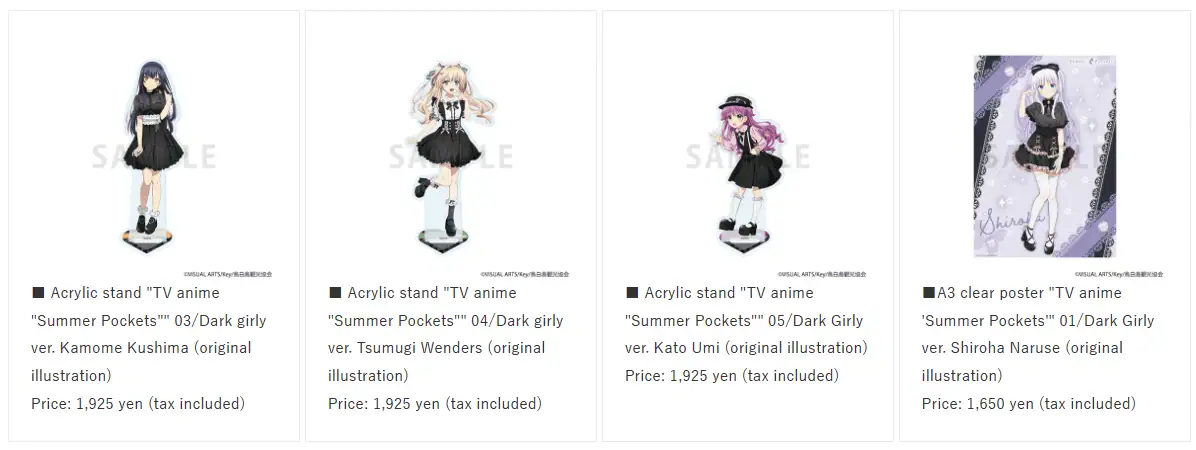 Summer Pockets Jirai Kei fair 2