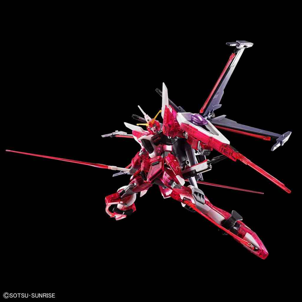 clear color inifinite justice gunpla 2