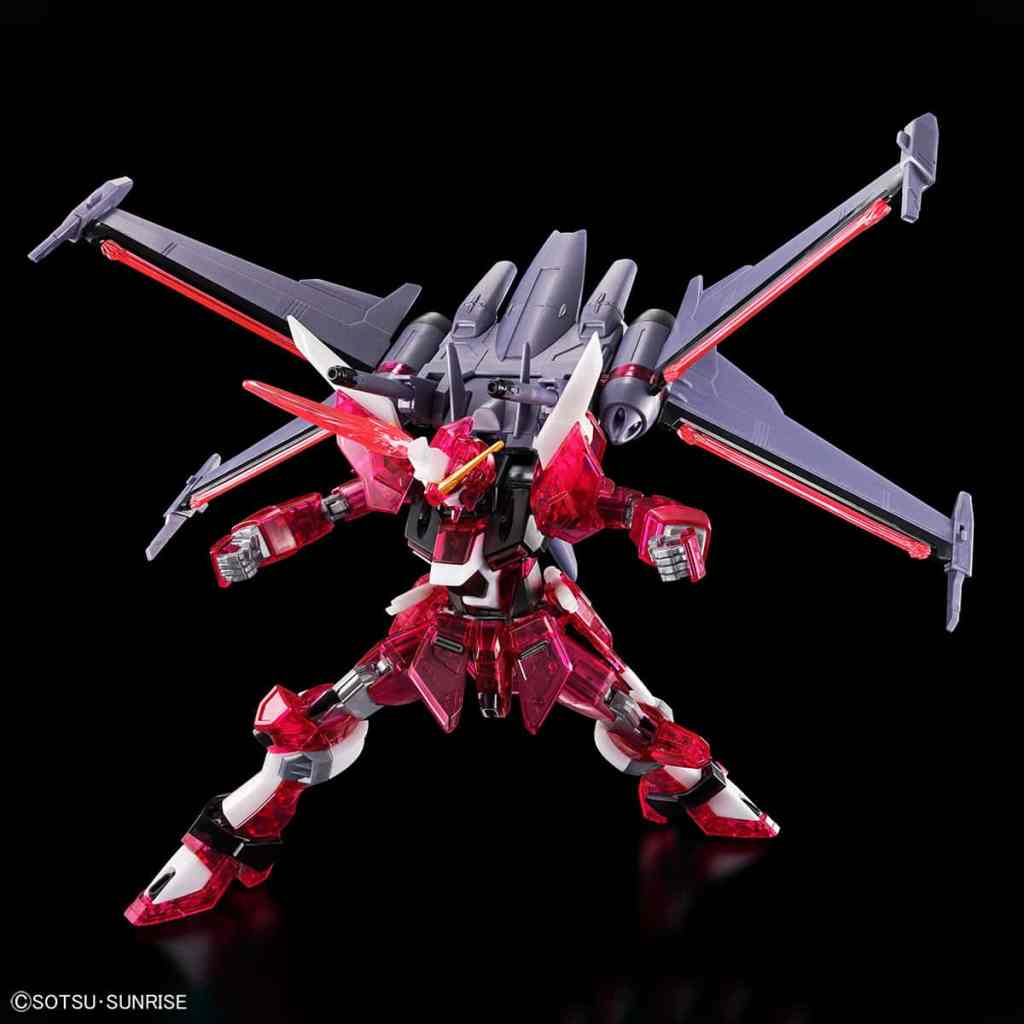 clear color inifinite justice gunpla 3