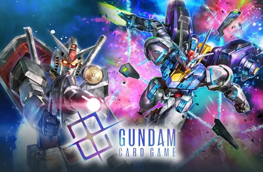 gundam card game heroic beginnings starter deck key art
