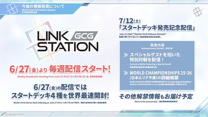 gundam card game link station 1
