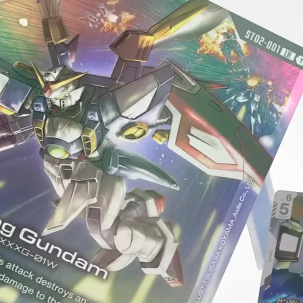 gundam card game wing zero large
