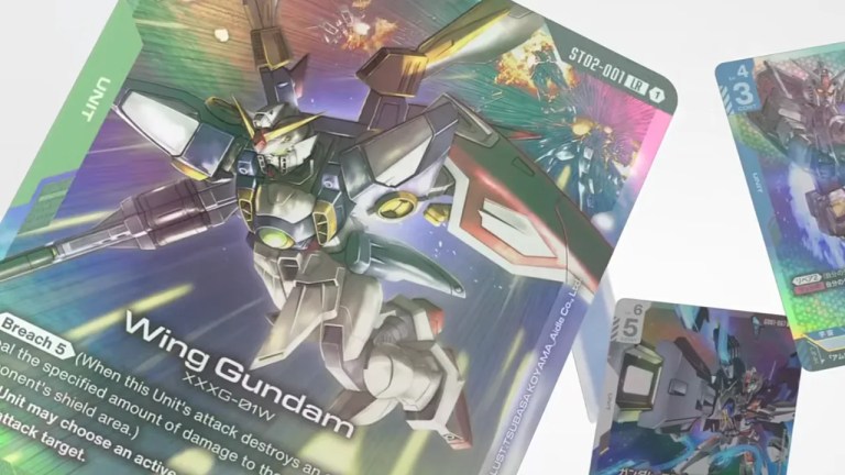 gundam card game wing zero large