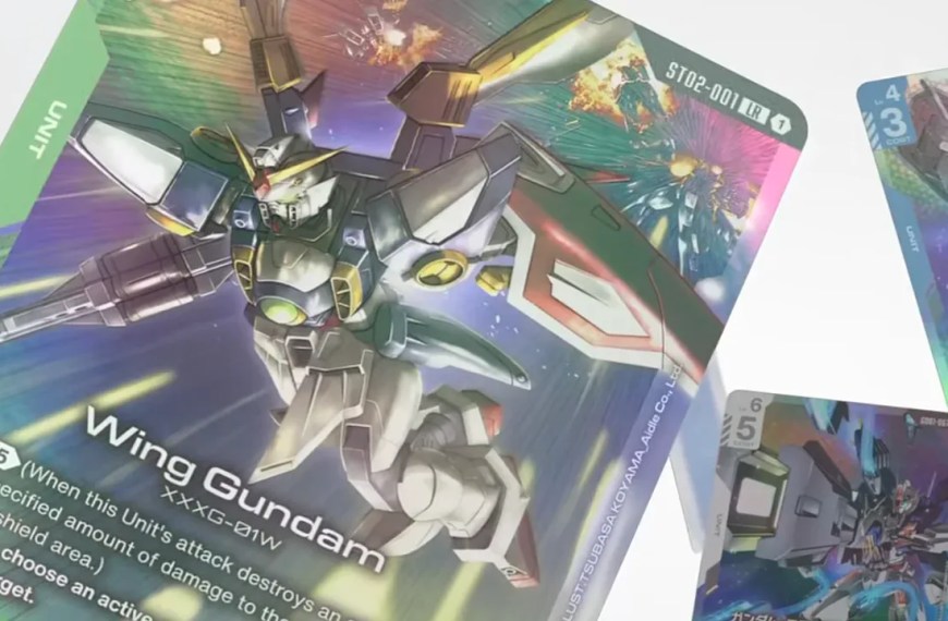 gundam card game wing zero large