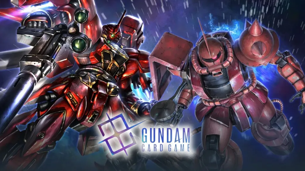 gundam card gamezeons rush starter deck key art
