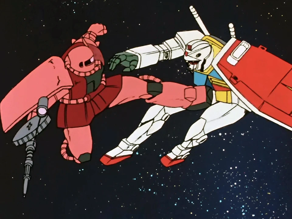 gundam char zaku creenshotRed Comet Kick