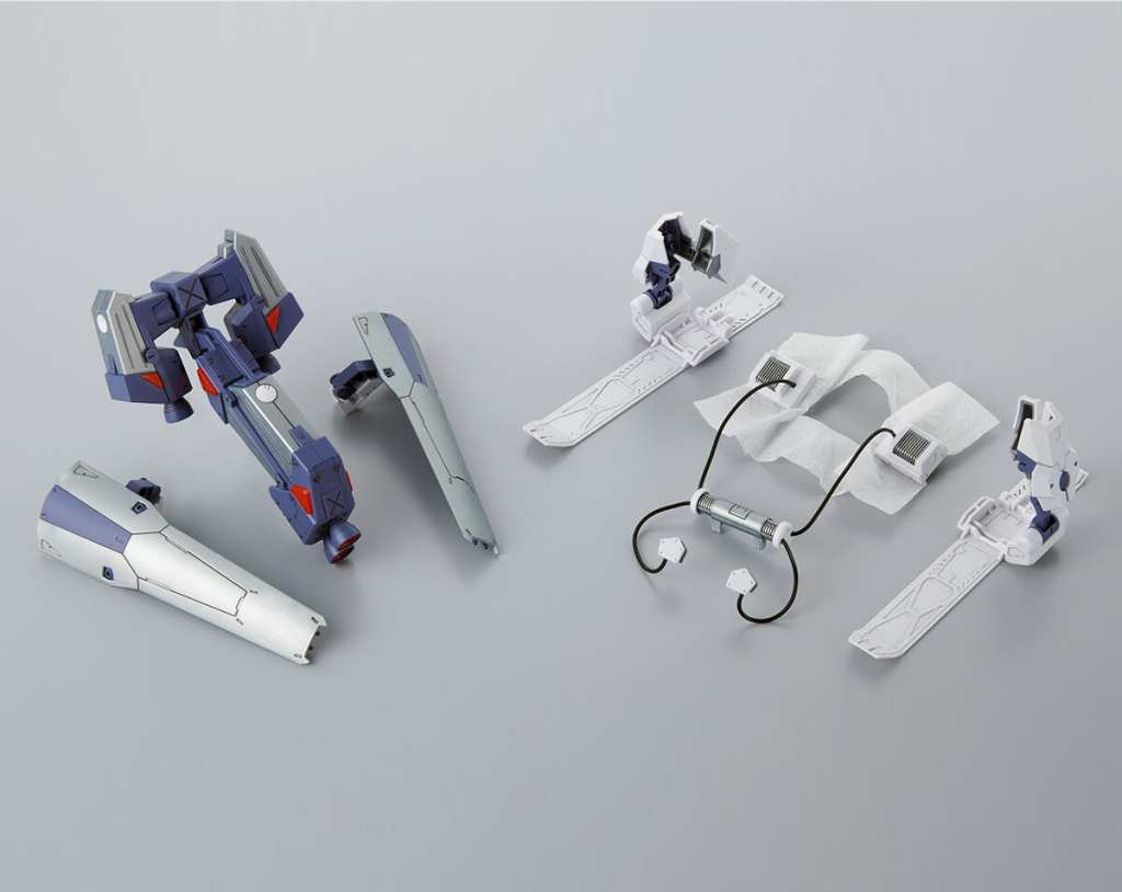 gunpla MG 1100 Gundam F90 Mission Packs c type & t type 1