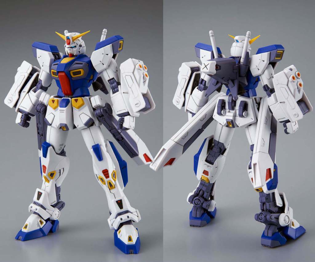 gunpla MG 1100 Gundam F90 Mission Packs f type & m type 2