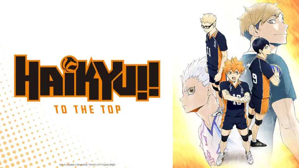 haikyuu to the top key art