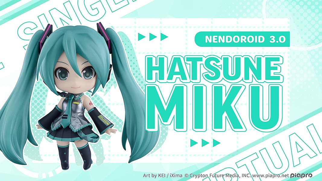 Good Smile Company announces Nendoroid Hatsune Miku 3.0