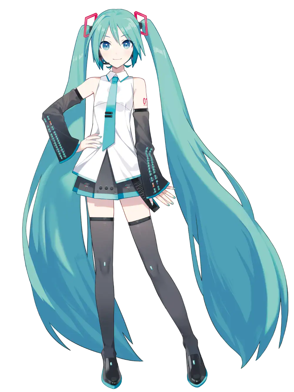 hatsune miku sp key art character