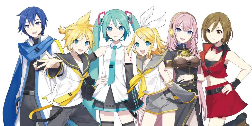hatsune miku vocaloid piapro characters