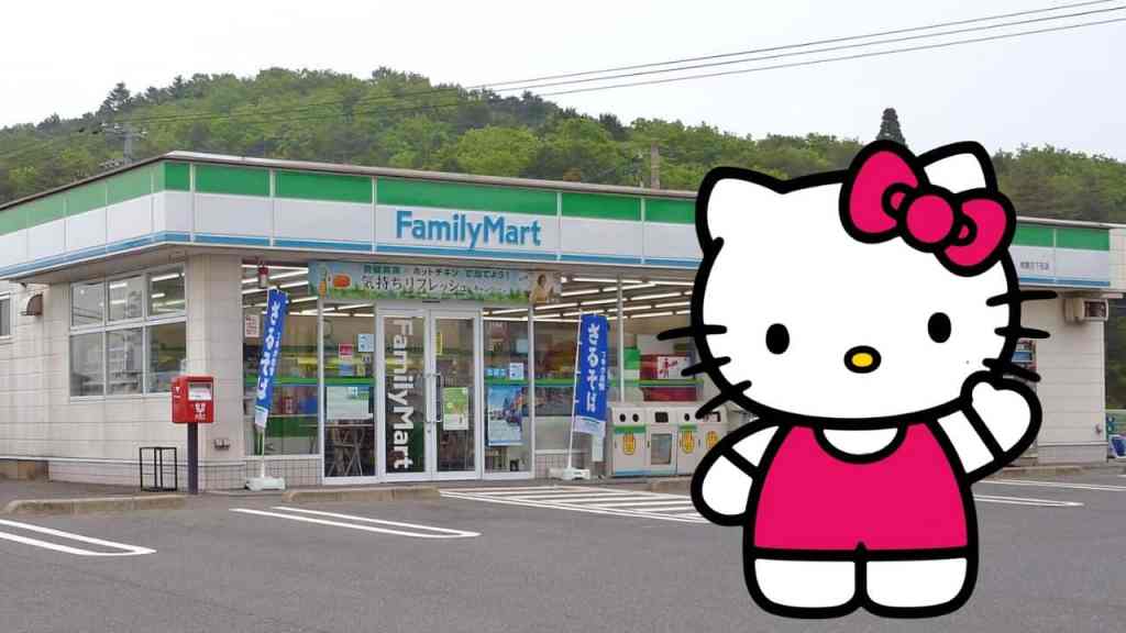 hello kitty familymart 8