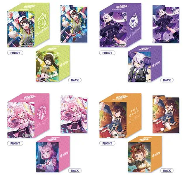 hololive card game boxes