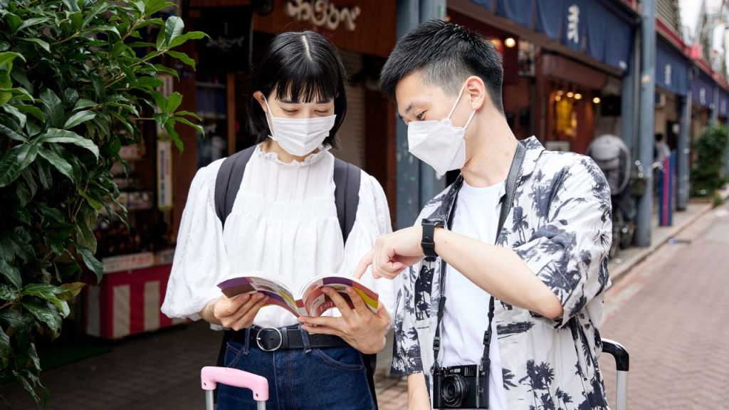 japan tourists
