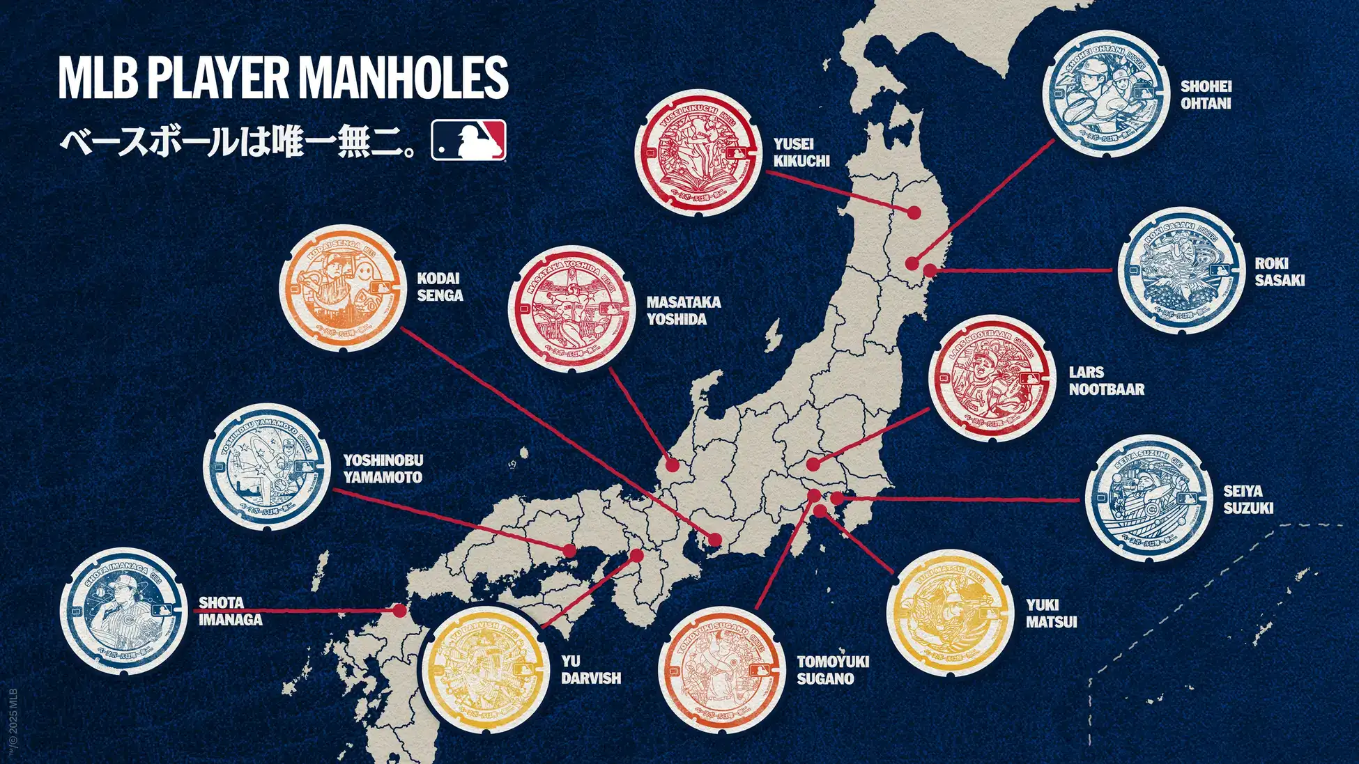 mlb japan manhole covers 2