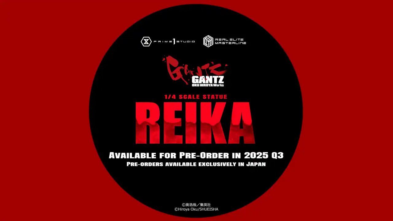 New premium statue of Reika from Gantz can only be ordered by fans