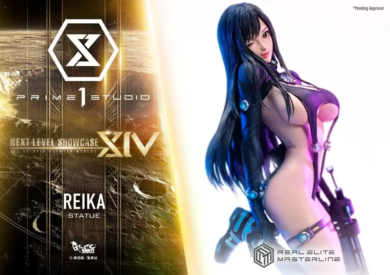 New premium statue of Reika from Gantz can only be ordered by fans