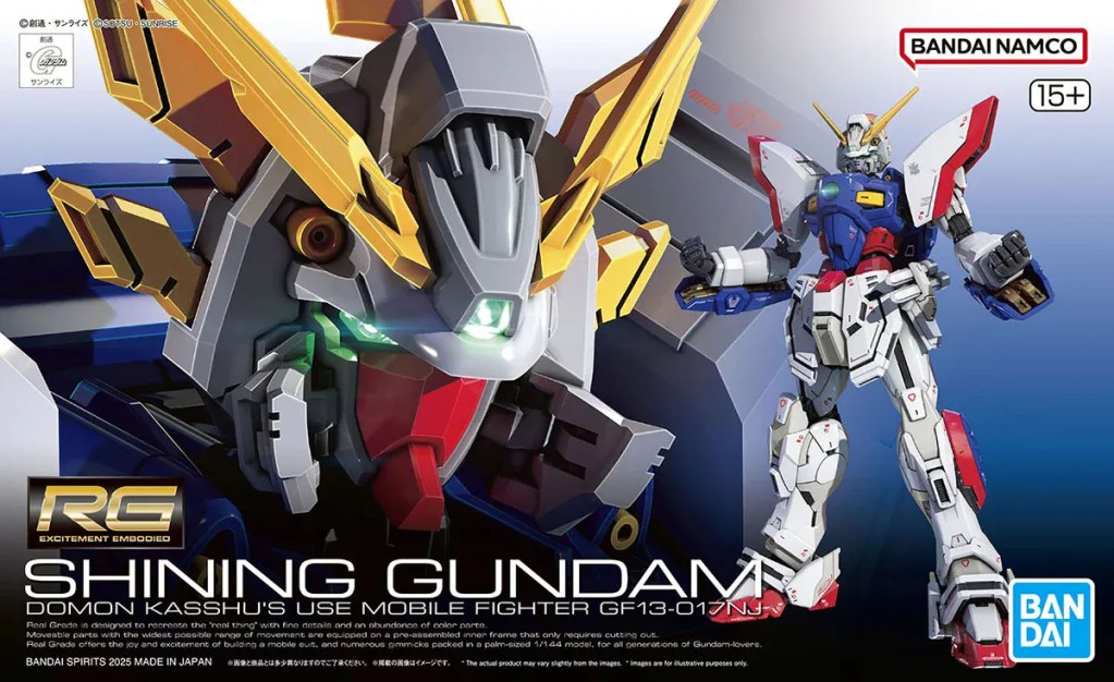 rg shining gundam gunpla 12