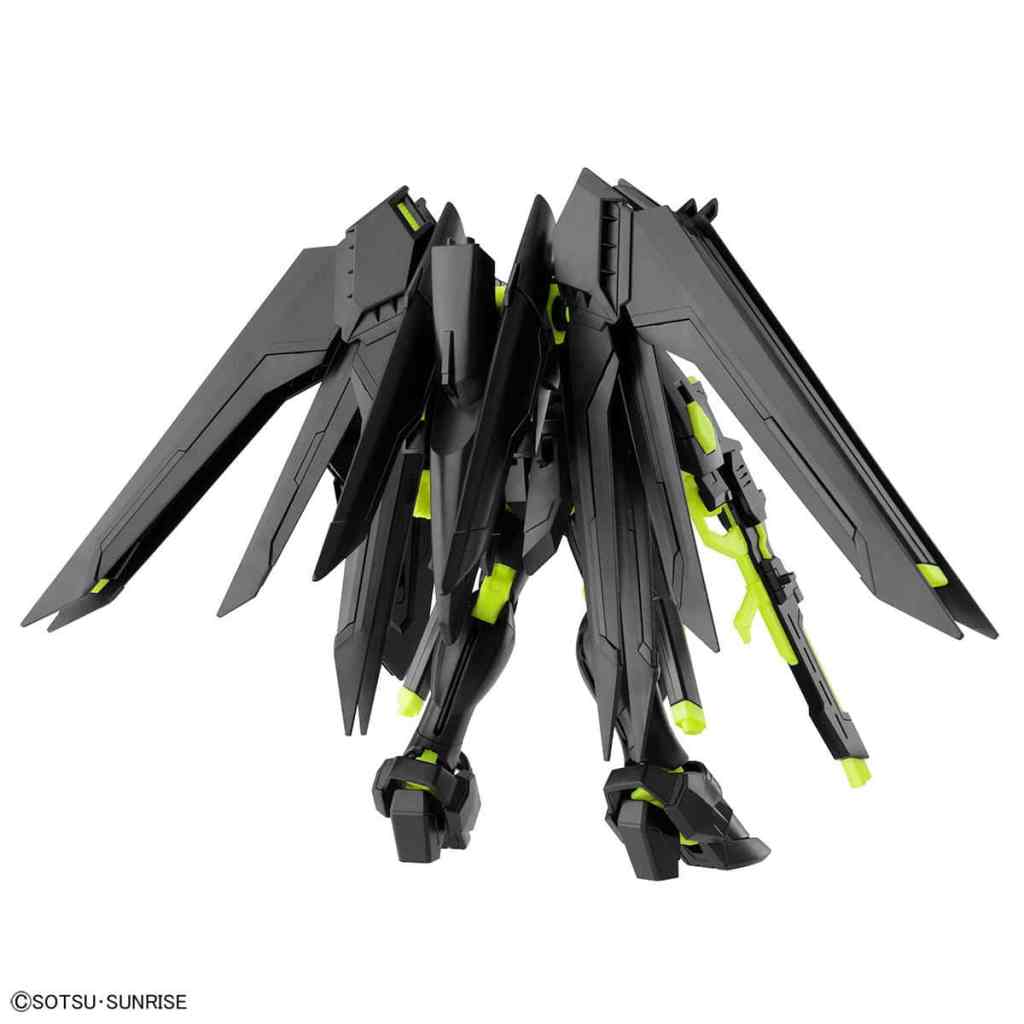 rising freedom gunpla neon yellow 2