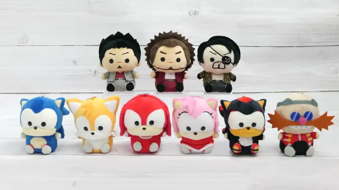SEGA to release super cute Sonic and Yakuza plush toys