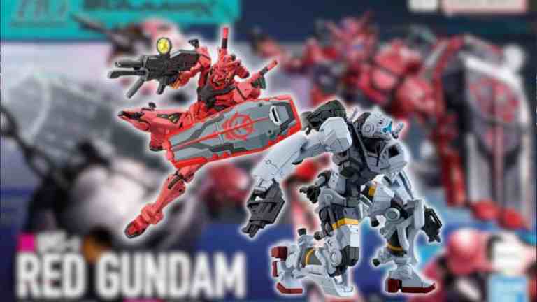 three gq gunpla rerelease