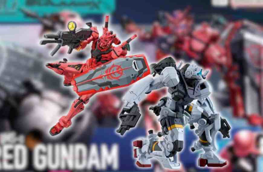 three gq gunpla rerelease