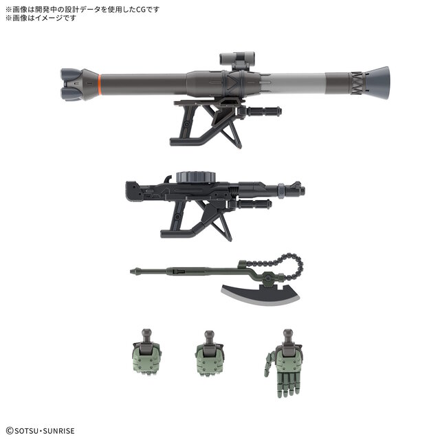 zaku gq gunpla kits 5