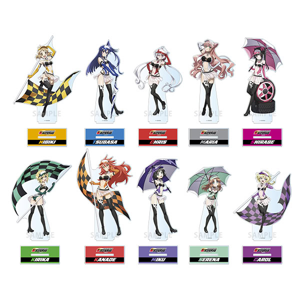 ぽむ　ページ Racing themed Senki Zesshou Symphogear XV pop up shop to open in