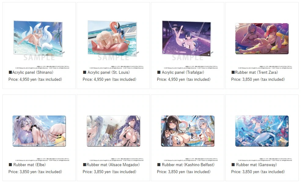 Azur Lane pop up shop 5