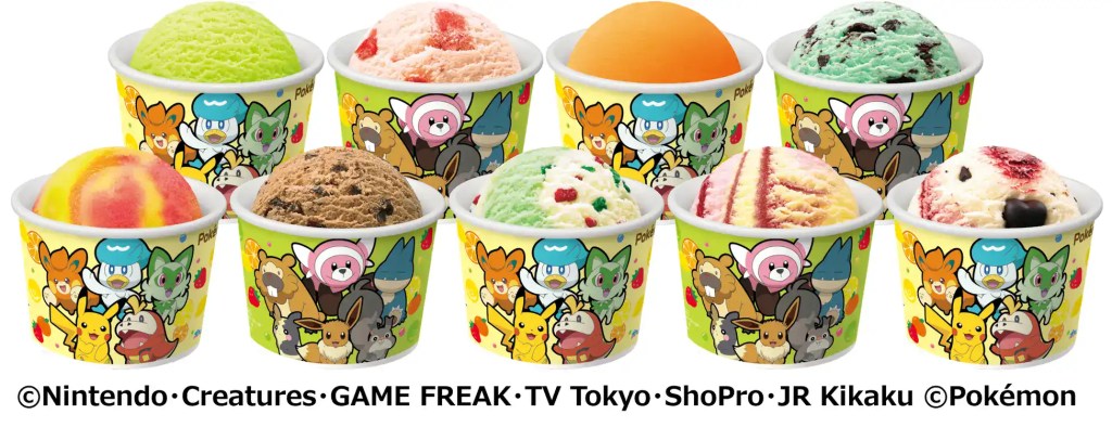 BASKIN ROBBINS JAPAN POKEMON 2025 27