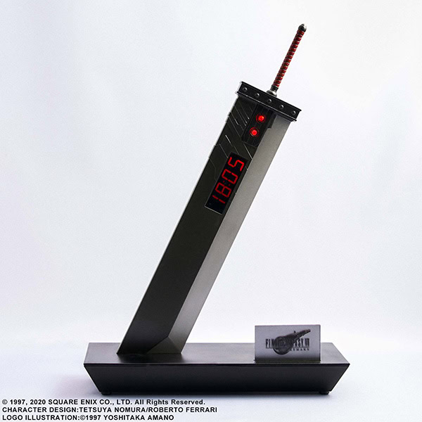 BUSTER SWORD ALARM CLOCK 2