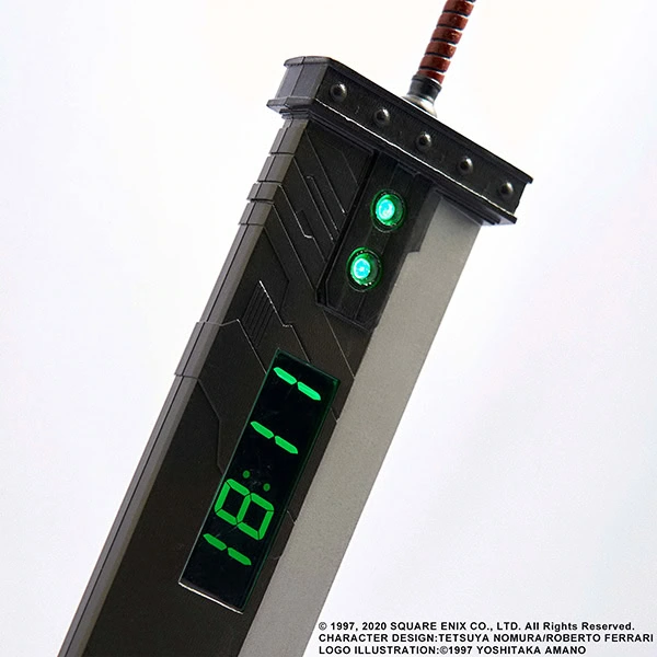 BUSTER SWORD ALARM CLOCK 6
