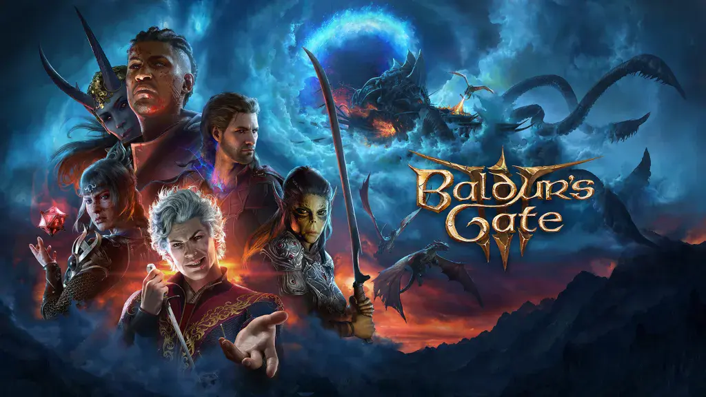 Baldurs Gate 3 key art