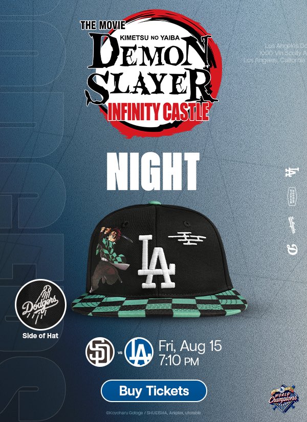 DEMON SLAYER GAME NIGHT HAT