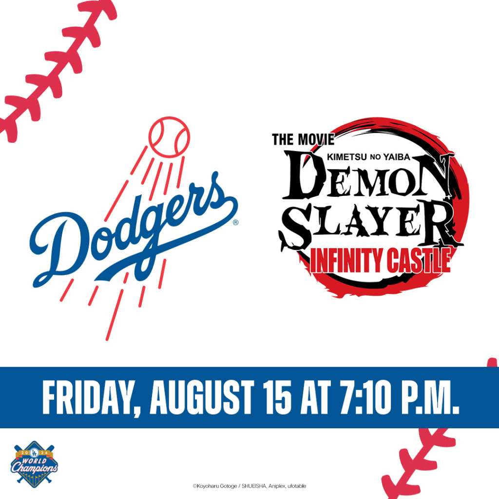 Dodgers Demon Slayer Night
