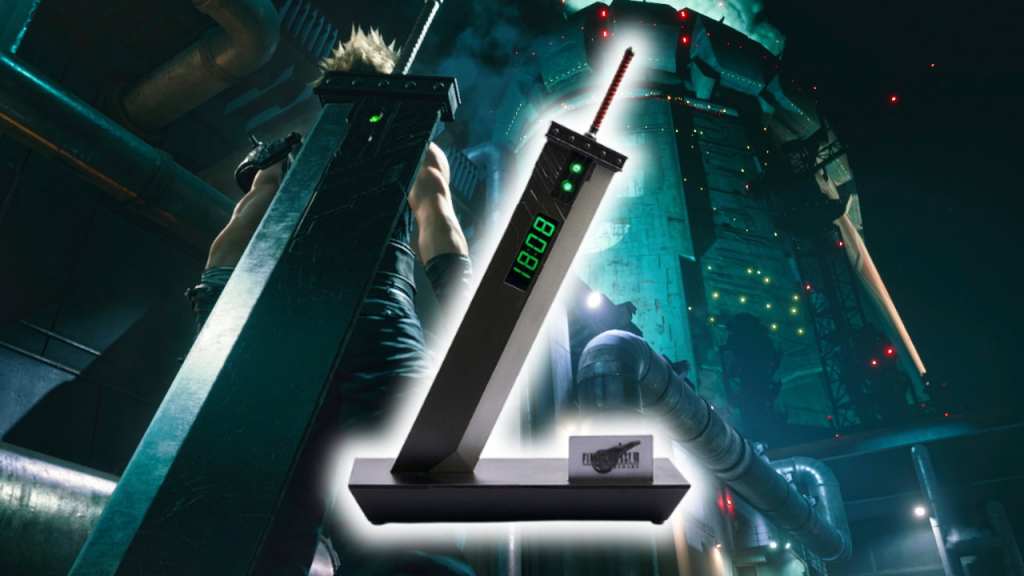 FF BUSTER SWORD CLOCK MAIN