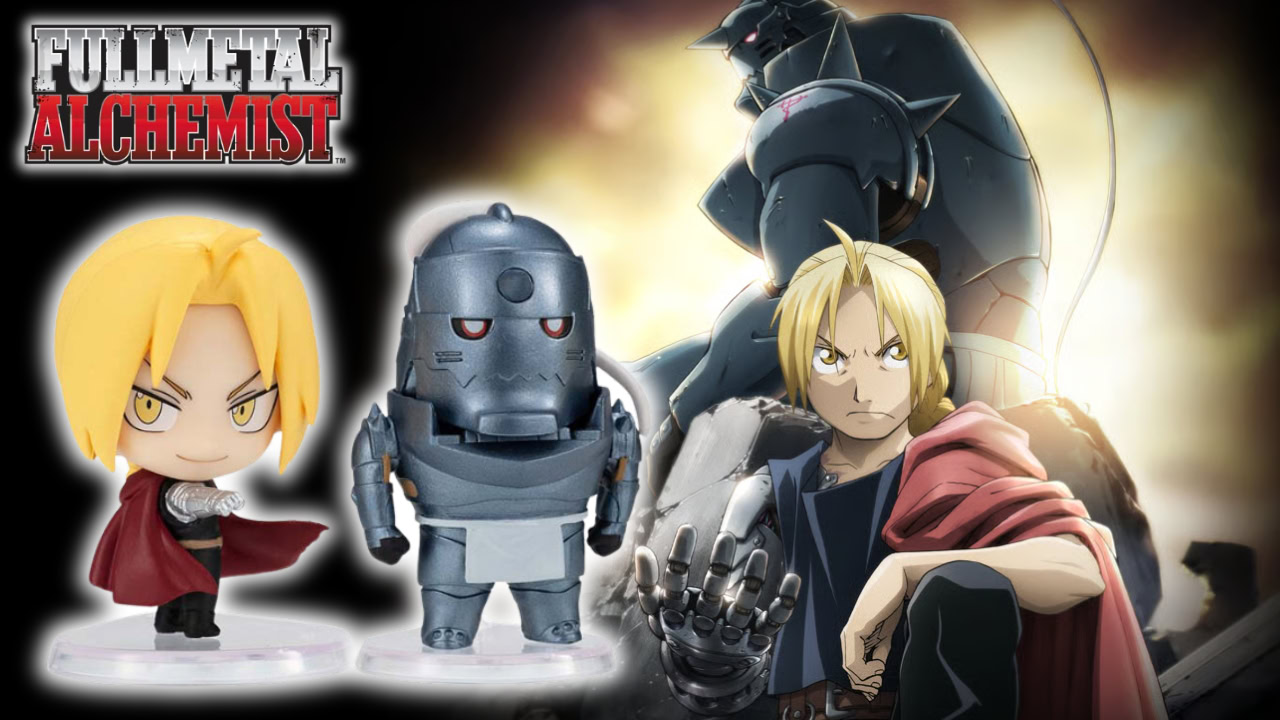 New Fullmetal Alchemist Gashapon figure collection set for release
