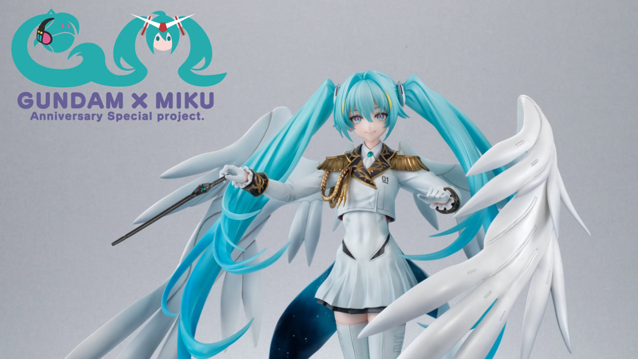 New Gundam Wing x Hatsune Miku collab figure fully revealed