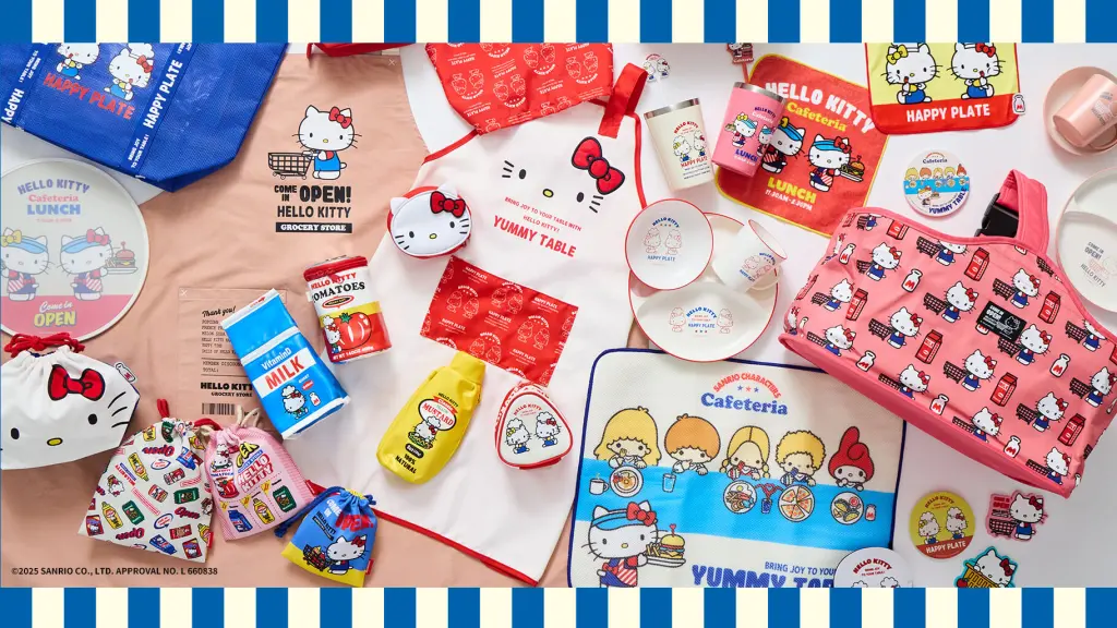 Hello Kitty gets her own range of retro-themed kawaii