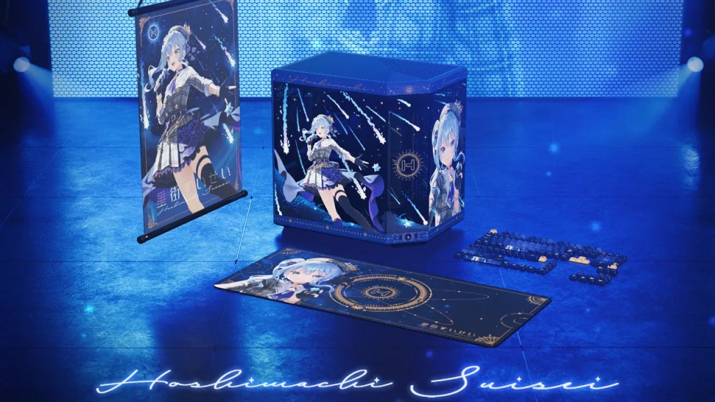 Hoshimachi Suisei hyte pc collab 17