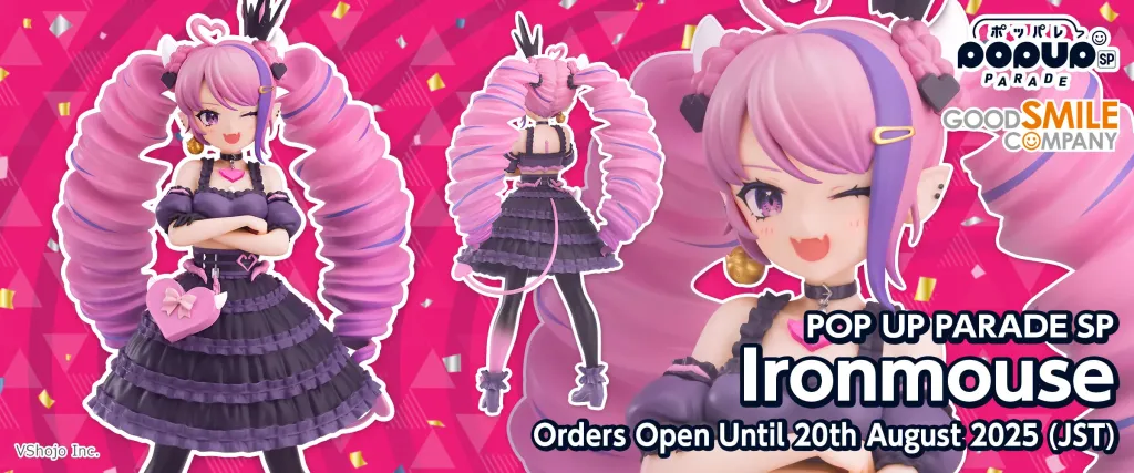 Ironmouse pop up parade