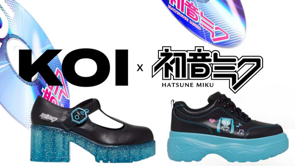 靴 miku0805 Alternative footwear brand KOI unveils new Hatsune Miku shoe
